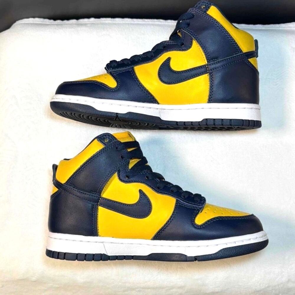 Nike Dunk High SP “Michigan” (2020) – CZ8149-700 | 5Y/6.5W - Picture 4 of 13